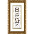 thumbnail image 1 of Rae, Marla 9x18 Gold Ornate Wood Framed with Double Matting Museum Art Print Titled - Home with Windmill II, 1 of 4