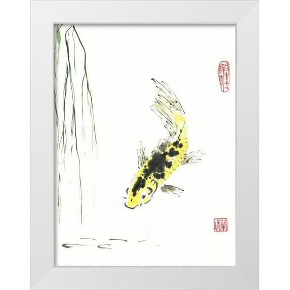 Rae, Nan 12x14 White Modern Wood Framed Museum Art Print Titled - Determined