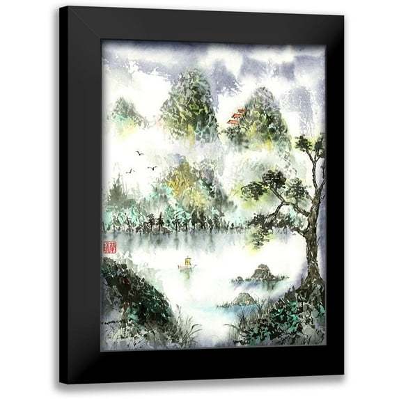 Rae, Nan 14x18 Black Modern Framed Museum Art Print Titled - A Different View