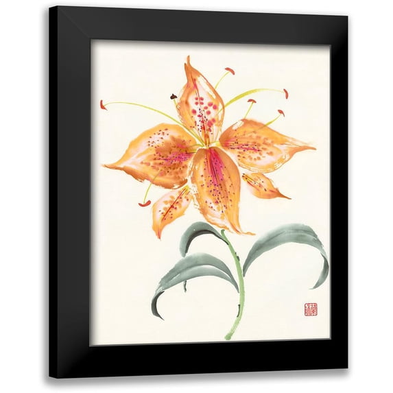 Rae, Nan 15x18 Black Modern Framed Museum Art Print Titled - Pinwheel Passion