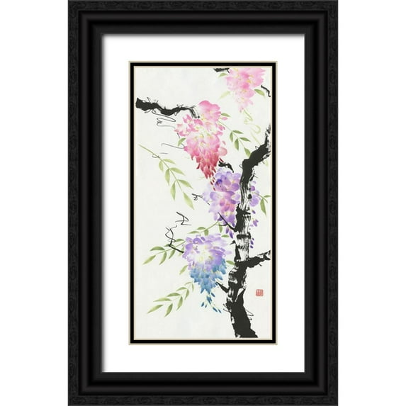 Rae, Nan 18x32 Black Ornate Wood Framed with Double Matting Museum Art Print Titled - The Family Tree