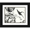 thumbnail image 1 of Rae, Nan 24x19 Black Ornate Wood Framed with Double Matting Museum Art Print Titled - Lotus Study II, 1 of 4