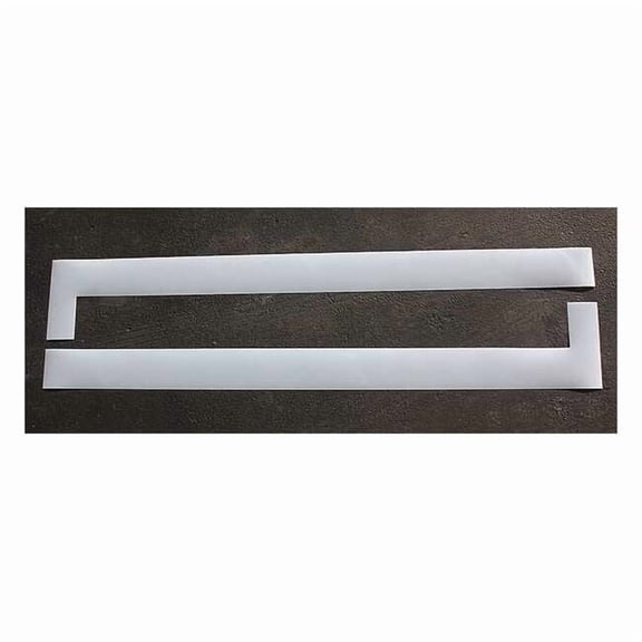 Pavement Stencil, Symbol, Wheel Stop, 9 in Character Height, Not Applicable Font, Polyethylene