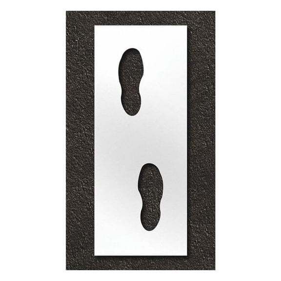 Rae Pavement Stencil,Foot Steps, STL-108-12414 STL-108-12414