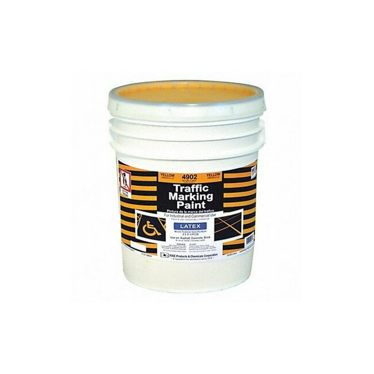 Rae Traffic Zone Marking Paint,5 gal,Yellow 4902-05