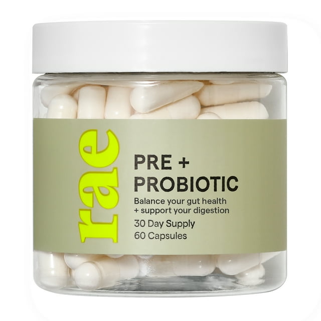 Rae Wellness Pre + Probiotic with Apple Cider Vinegar & Acidophilus
