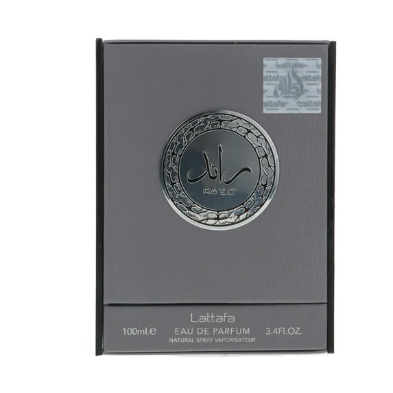 Raed Silver Perfume By Lattafa Eau De Parfum Spray (Unisex) 3.4 oz