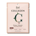 thumbnail image 1 of Rael Beauty Collagen Facial Mask for Wrinkles and Dry Skin, Plump and Smooth, 1 Count, 1 of 8