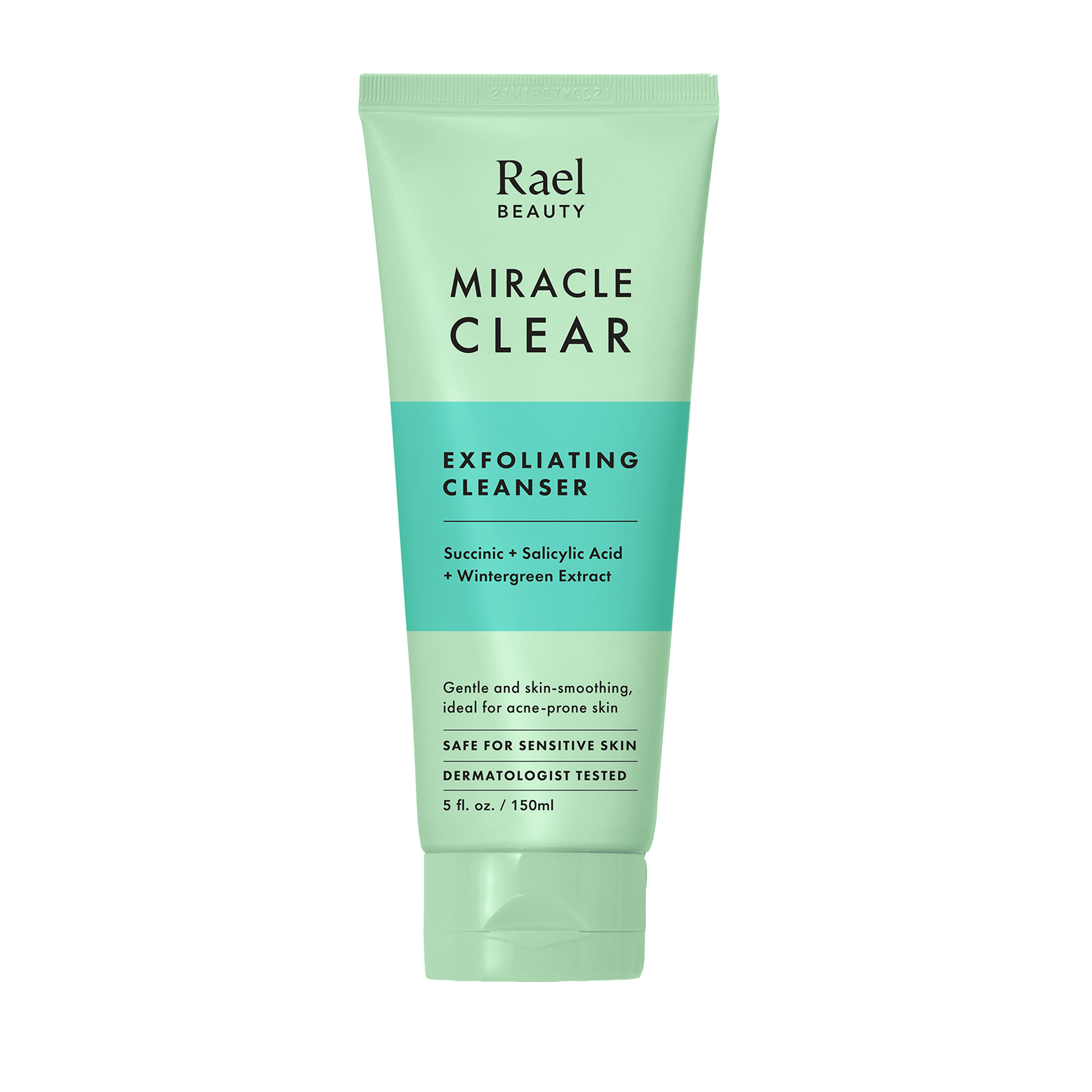 Rael Miracle Clear Exfoliating Cleanser Foam for Acne-Prone Skin