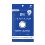 Rael Miracle Patch Advanced Strength Retinol Spot Cover, for Stubborn Pimples, 24 Count