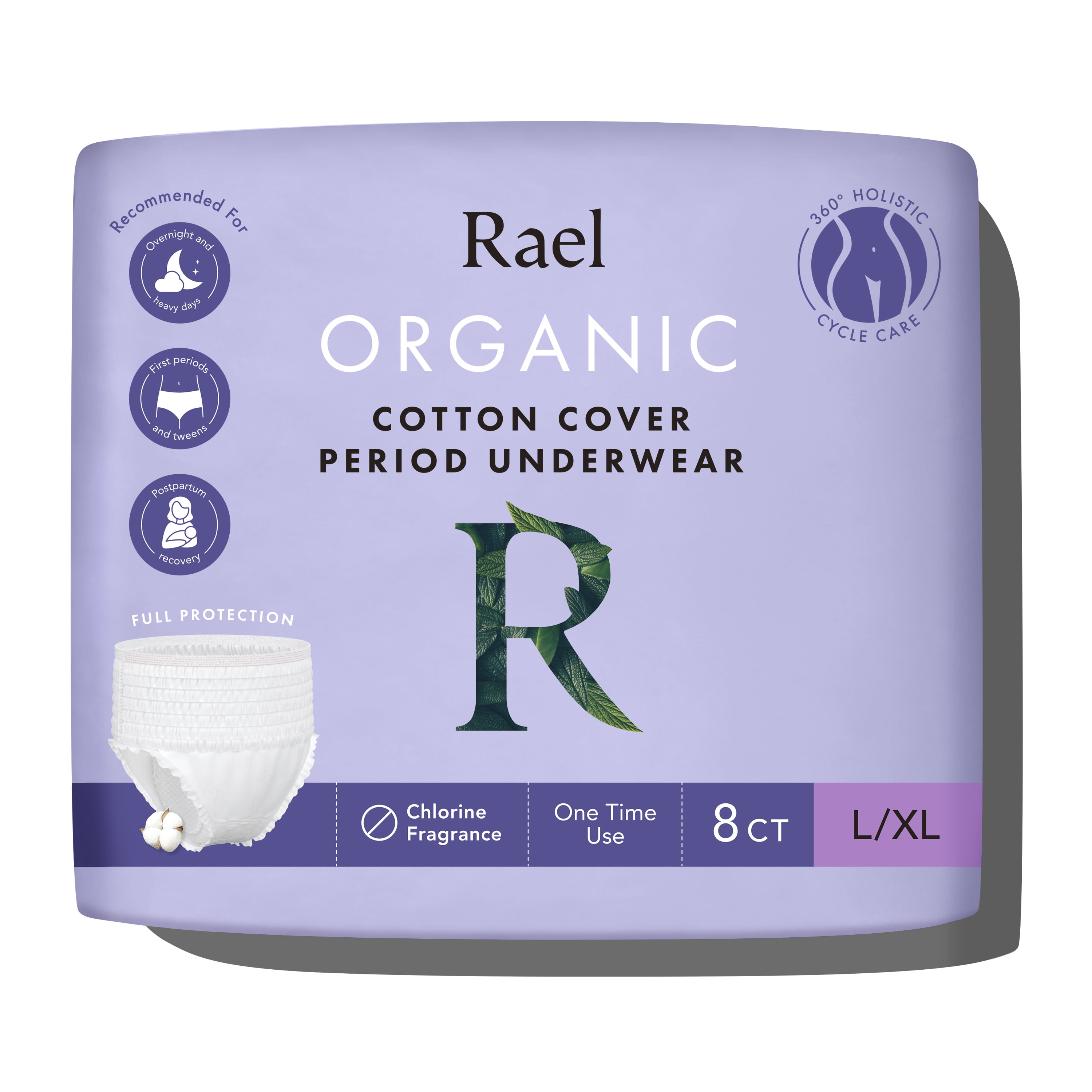Rael Organic Disposable Period Underwear For Postpartum And, 60% OFF