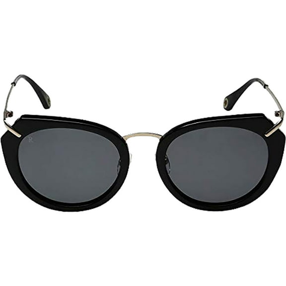 Raen Women's Pogue Polarized Sunglasses,OS,Black/Japanese Gold/Smoke
