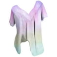 thumbnail image 1 of Raeneomay Oversized T Shirts for Women Women Plus Size Short Sleeves V-Neck Print Blouse Pullover Tops Short Sleeve Blouses, 1 of 5