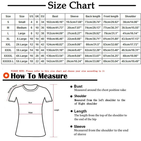 Raeneomay Plus Size Tops for Women Casual Round Neck Casual Button Printed Short Sleeve Blouse Short Sleeve Round Neck Blouse/Shirt