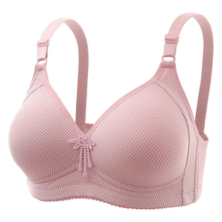 Raeneomay Bras for Women Deals Clearance Woman's Comfortable Breathable Bra  Underwear No Rims 