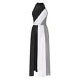 thumbnail image 1 of Raenseen Womens Modern Dance Costume Long Flowy Lyrical Dance Dress Split Ballet Gymnastic Leotard Black S, 1 of 9