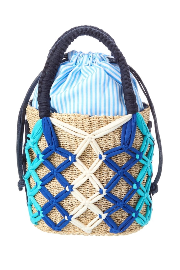 Michelle Bucket Tote, Blue