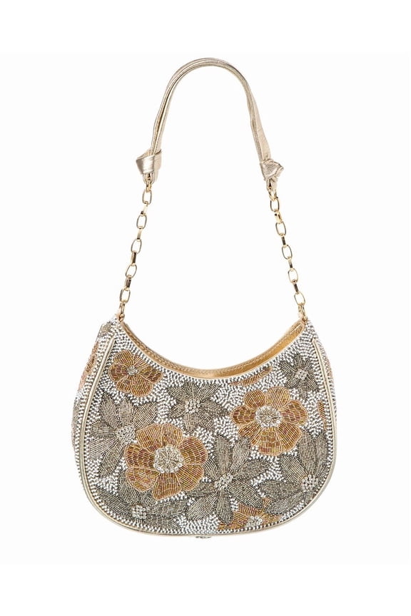 Raya Shoulder Bag, Gold