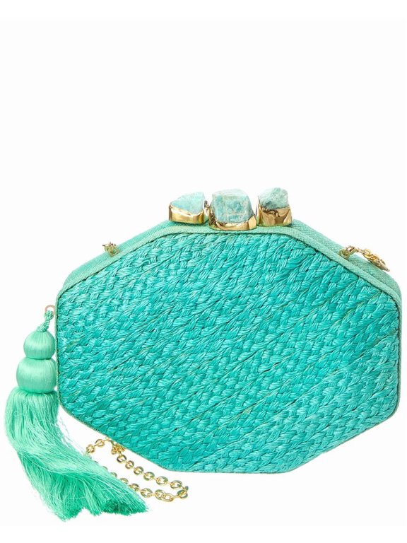 Sofia Clutch, Green