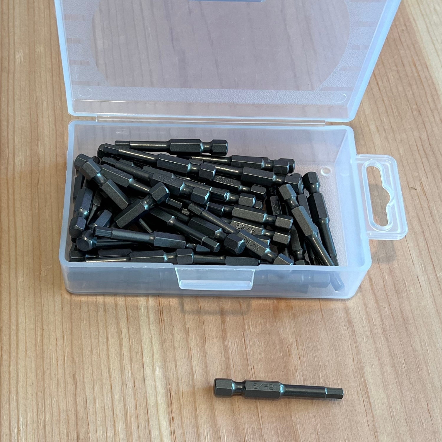 RafKat 5/32 in. Hex Power Bits, 2 in. Length, 1/4 in. Hex Shank, S2 ...