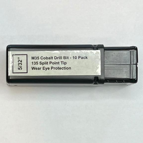 RafKat Cobalt Drill Bit 5/32 inch 10 Pack