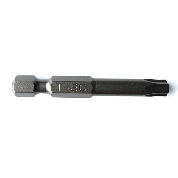RafKat T30 Torx Power Bits, 2 in. Length, 1/4 in. Hex Shank, S2 Steel, Impact Rated (10-Pack)