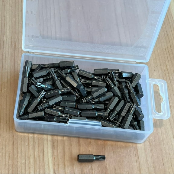 RafKat Torx Bit T25 1 inch 100 Pack