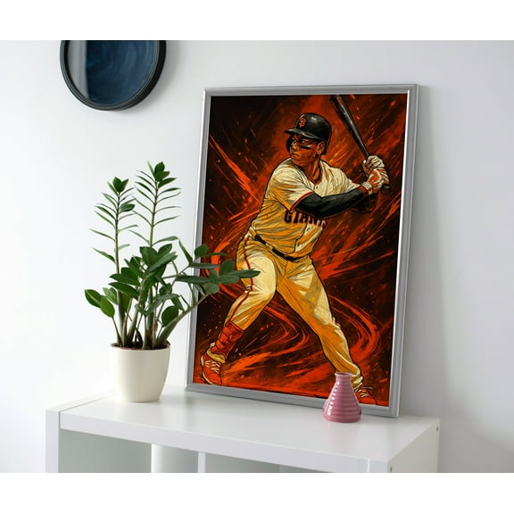 Rafael Devers Giants Poster or Canvas Wall Art