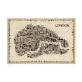 thumbnail image 1 of Rafael Esquer 'Antique Iconic Cities London' Canvas Art, 1 of 3