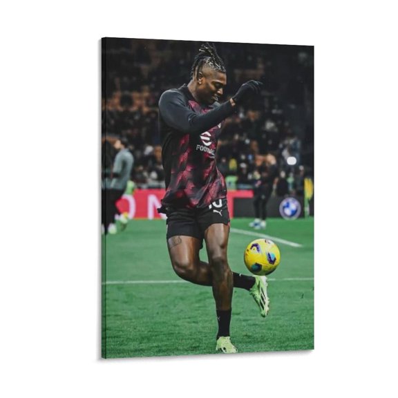 Rafael Leao Poster Canvas Painting On Canvas Wall Art Poster Scroll Picture Print Living Room Walls Decor Home Posters 24x36inch(60x90cm)