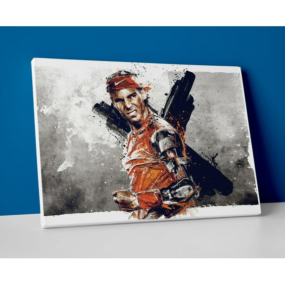 Rafael Nadal Art Poster or Wrapped Canvas