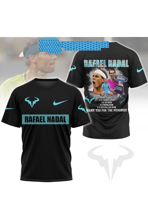 Rafael Nadal Grand Slam Champions French Open Us Open Goodbye Hoodie T-Shirt