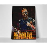 Rafael Nadal Tennis Poster or Wrapped Canvas