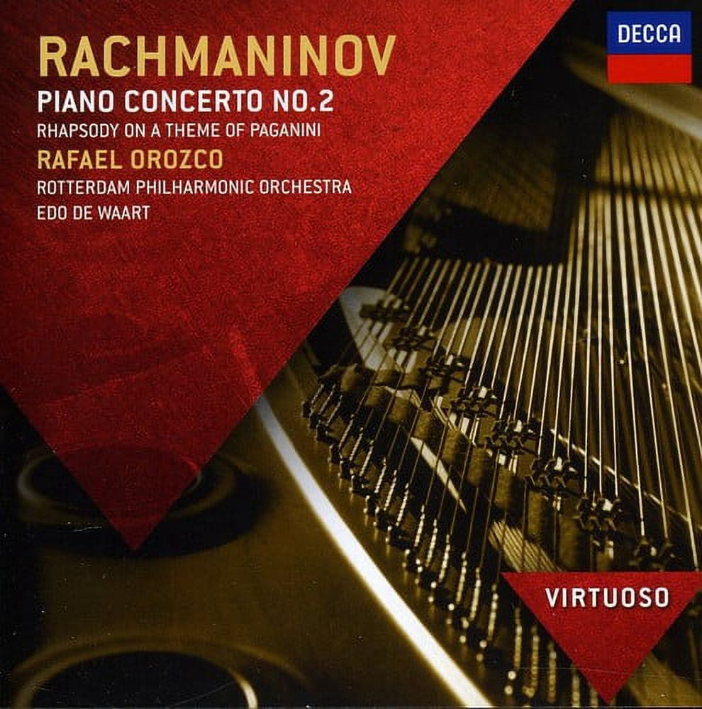 Rafael Orozco - Rachmaninov: Piano Concerto 2/Rhapsody on a Theme - Music & Performance - CD