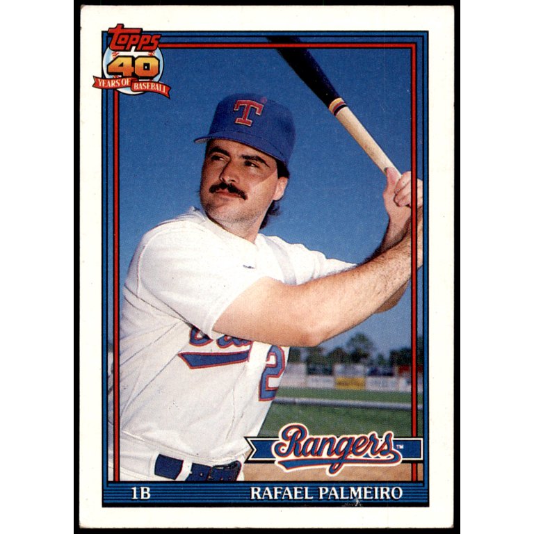 Rafael Palmeiro #295 1991 Topps - Walmart.com