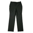 thumbnail image 1 of Rafaella Pull-On Belt Loops Functional Pockets Stretch Ankle Pant (Black, 14), 1 of 2