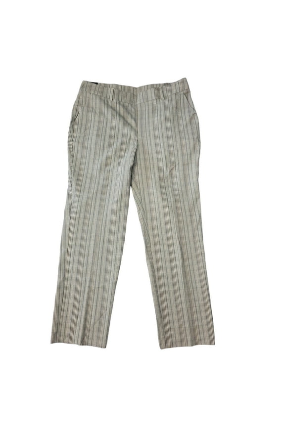 Pull-On Belt Loops Functional Pockets Stretch Ankle Pant (Warm Taupe, 16)