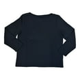 thumbnail image 1 of Rafaella Women's Bell Sleeve Boatneck Drapey French Terry Knit Top, 1 of 16