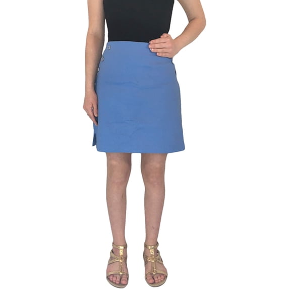 Rafaella Women's Comfort Skort (Provence, X-Large)