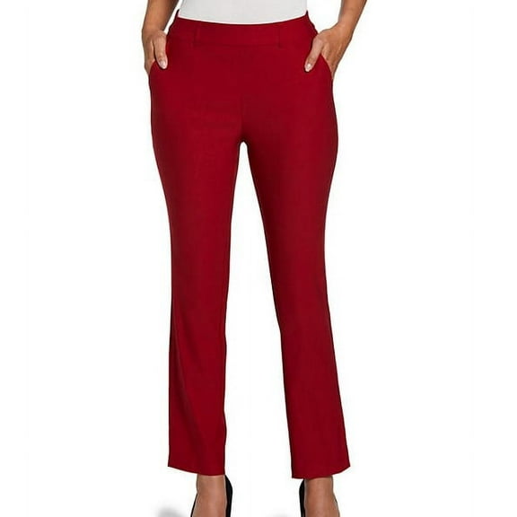 Rafaella Women's Millenium Stretch Pant (Rio Red, 14)