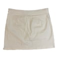 thumbnail image 1 of Rafaella Women's Wide Waistband Stretch Pull-On Style Skort (Snow White, XL), 1 of 1