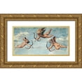 thumbnail image 1 of Raffaello 24x14 Gold Ornate Wood Framed with Double Matting Museum Art Print Titled - Trionfo di Galatea, 1 of 4