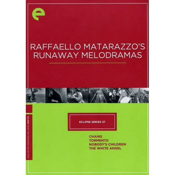 Raffaello Matarazzo's Runaway Melodramas (Criterion Collection - Eclipse Series 27) (DVD), Criterion Collection, Drama