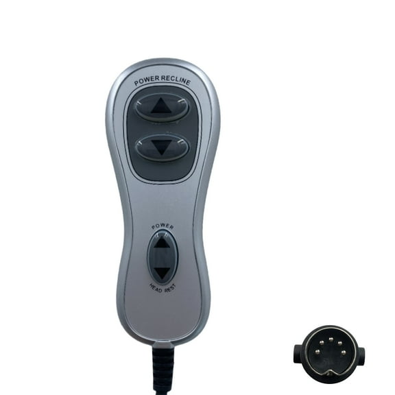 Raffel Systems HC R2B 02 4 Button 5 Pin Remote Controller for Electric Recliner