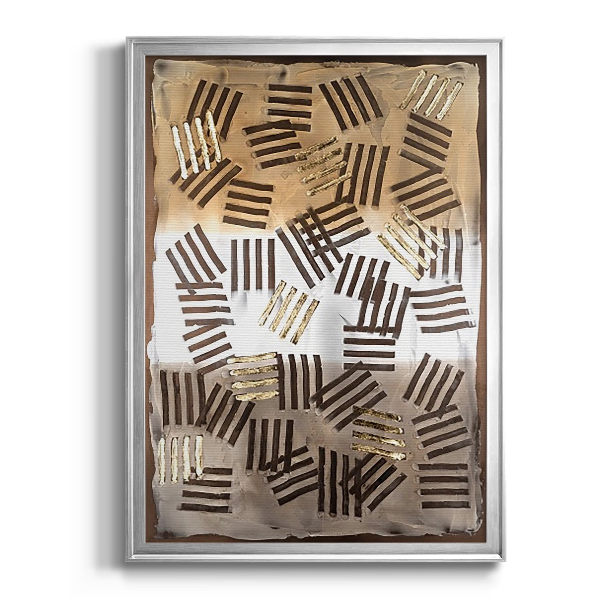 Raffia Palm I Premium Framed Print, in Gold, Black, or Silver - Ready to Hang