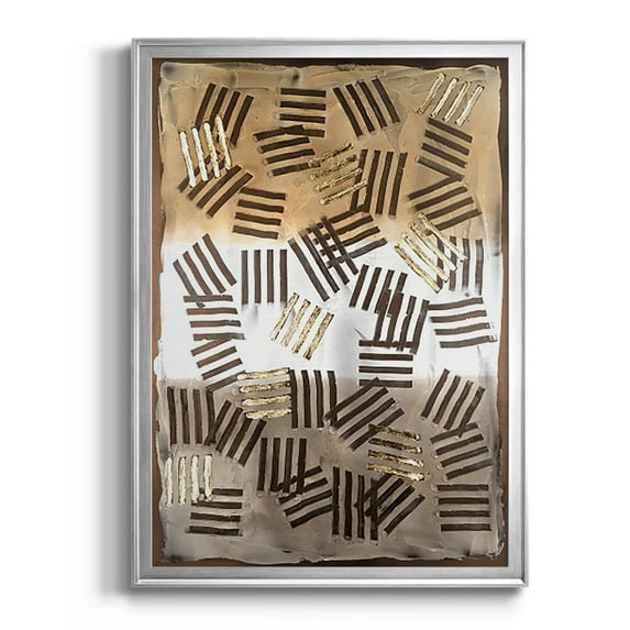 Raffia Palm I Premium Framed Print, in Gold, Black, or Silver - Ready to Hang