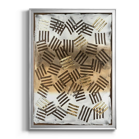 Raffia Palm II Premium Framed Print, in Gold, Black, or Silver - Ready to Hang