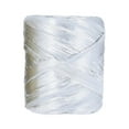 thumbnail image 1 of Raffia Paper Craft Ribbon Twine Rope Macrame Projects Packing Paper Twine Ribbon for Packing Gardening Wedding Decor Crafting Craft Weaving Argent, 1 of 9