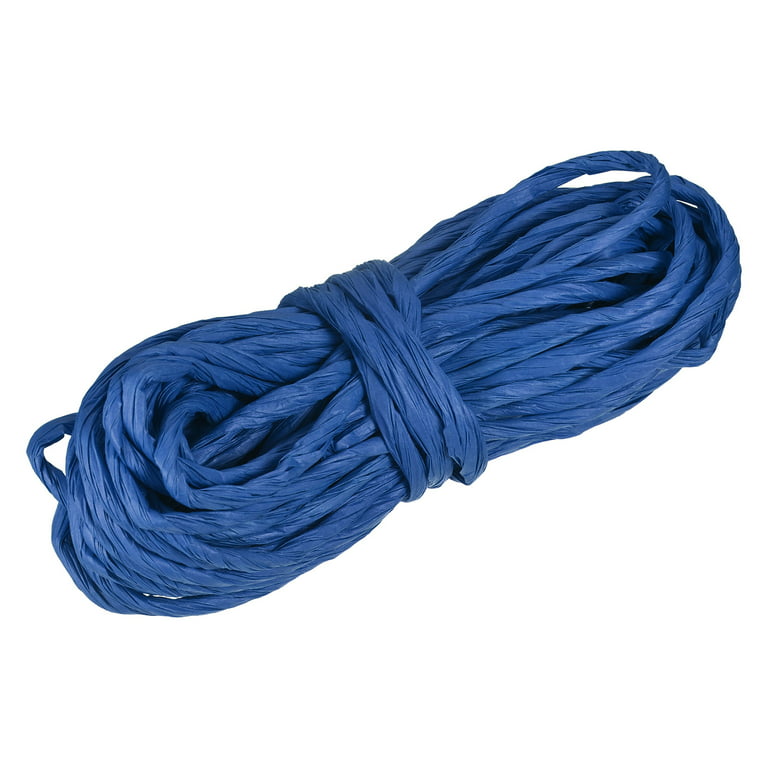 Raffia Paper Craft Rope Packing Rope 16.4 Yards Handmade Twisted Paper  Craft String/Cord/Rope Sapphire Blue