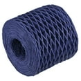 Raffia Paper Craft Rope Ribbon Packing Paper Twine 219 Yards 11mm Width Handmade Navy